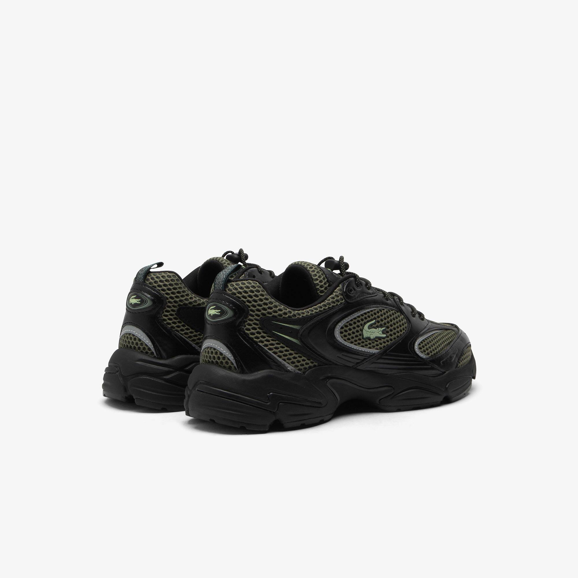 Thumbnail - Lacoste Herren-Sneakers Storm 96 2K - BLK/LT GRN Size 39.5