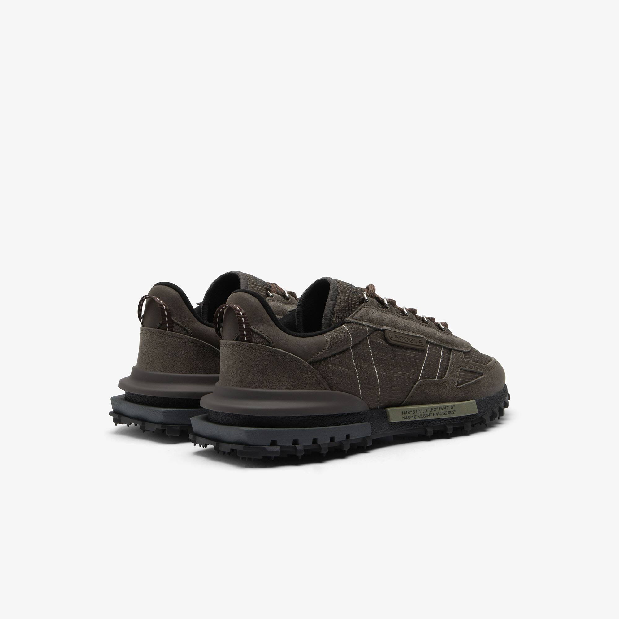 Thumbnail - Lacoste Herren-Sneakers Elite Active - DK BRW/BLK Size 40