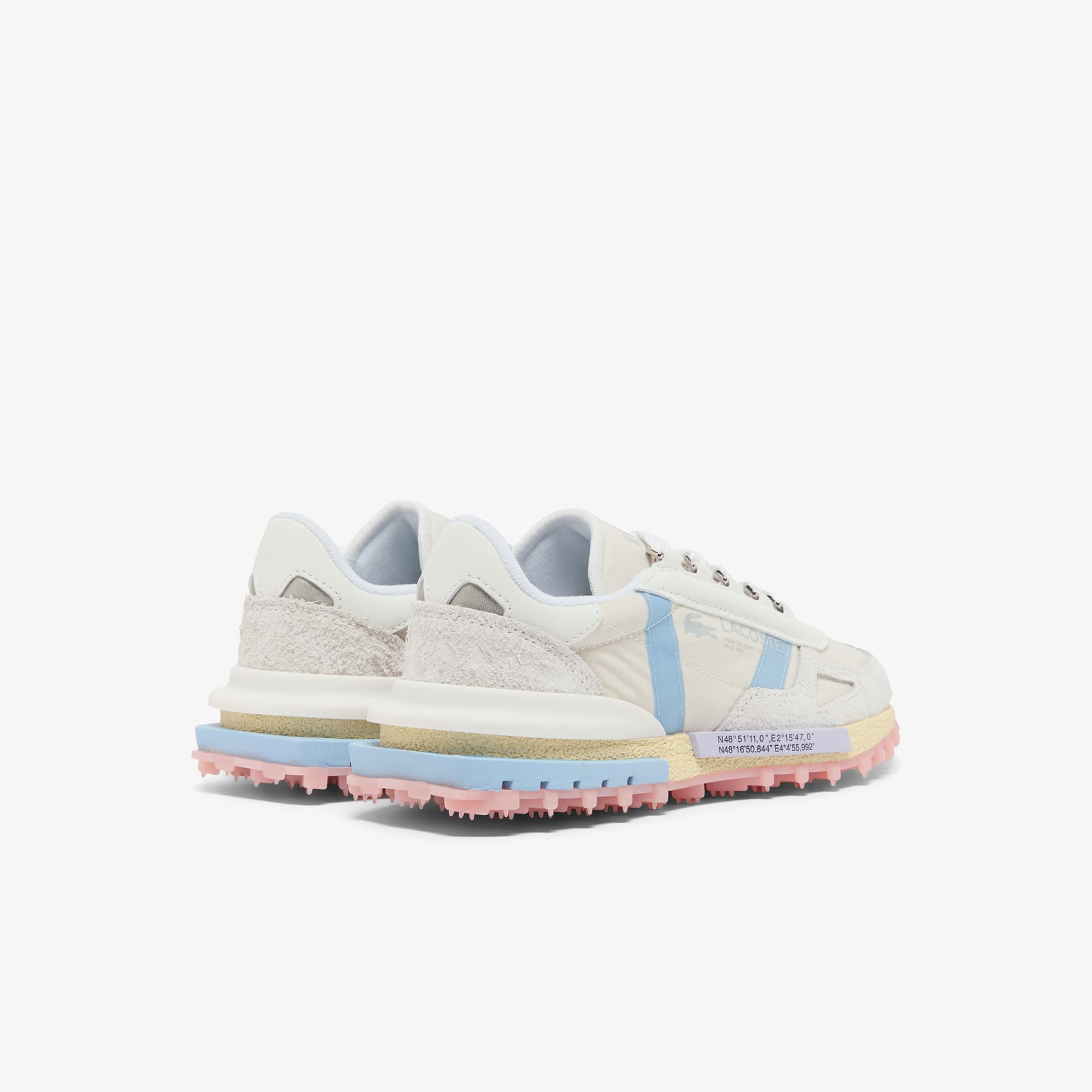 Thumbnail - Lacoste Damen-Sneakers Elite Active - OFF WHT/LT BLU Size 40.5