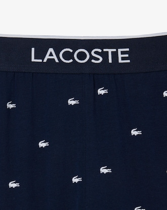 Bedruckte Pyjamahose aus Baumwolle