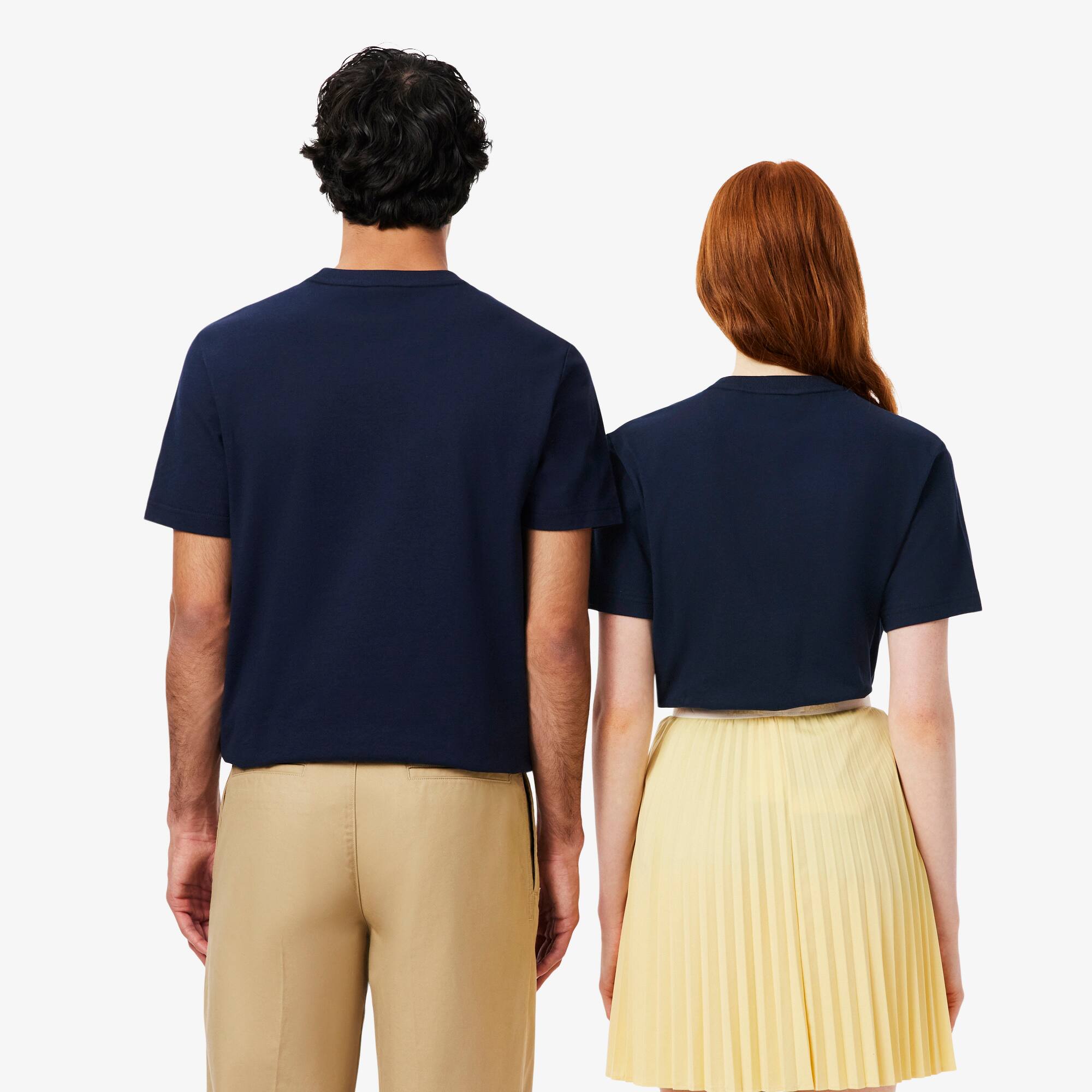 Thumbnail - Lacoste T-Shirt Rolex Paris Masters Edition - Navy Blau Size XXS