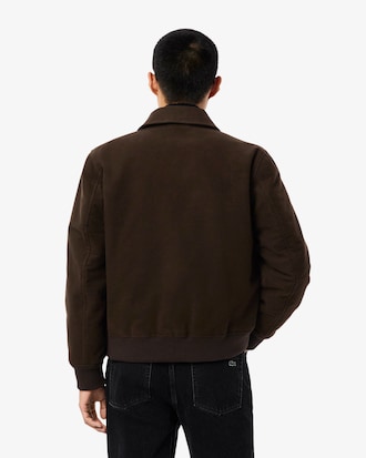Wattierte Moleskin-Jacke