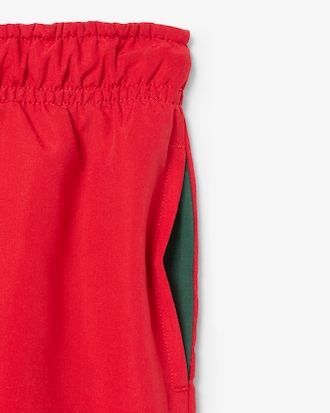 Einfarbige Badehose mit Futter