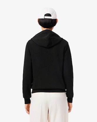 Fleece-Hoodie mit Reißverschluss