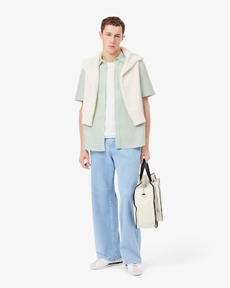 Regular Fit Short Sleeved Oxford Shirt