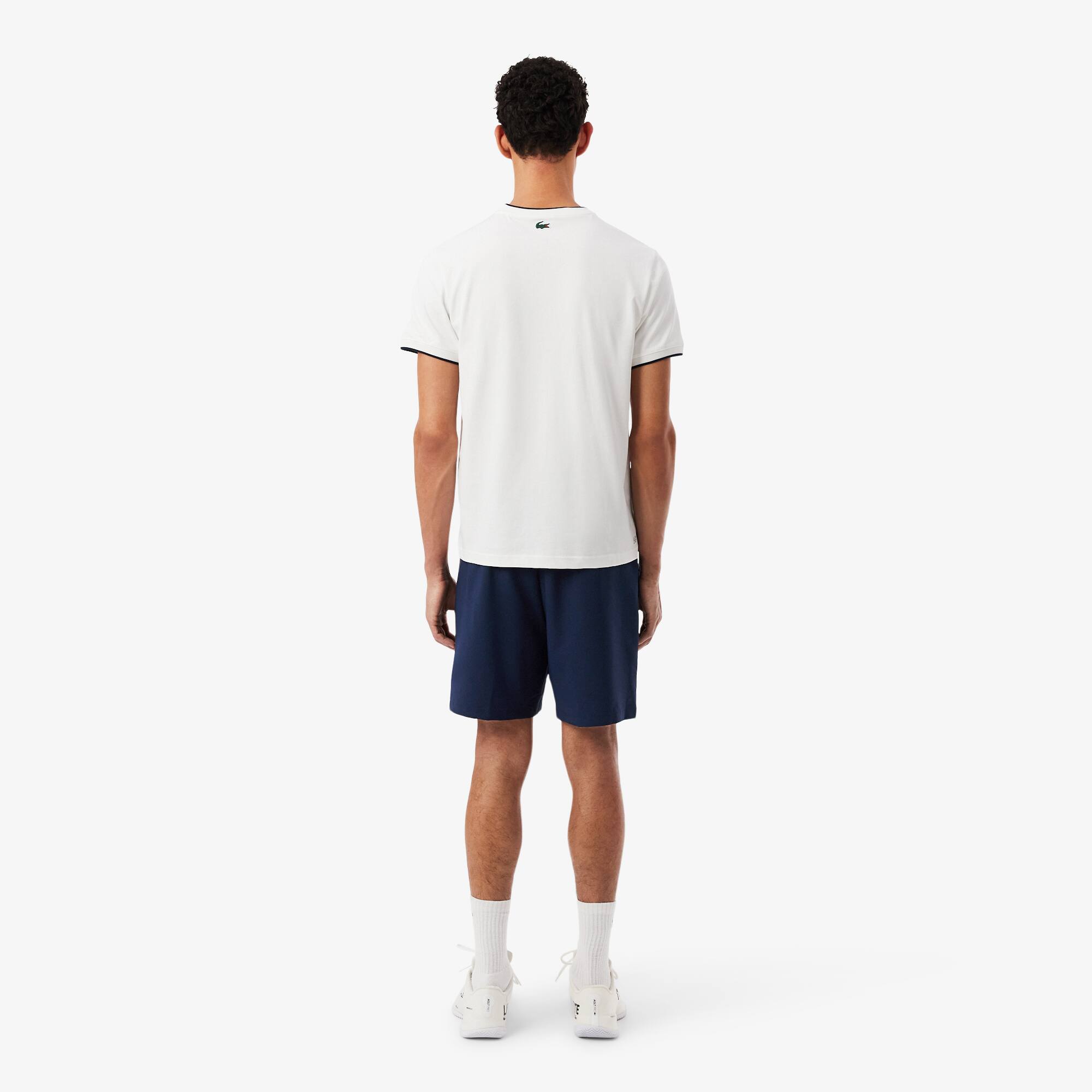 Thumbnail - Lacoste Heritage-Shorts aus Stretchmaterial mit Ultra-Dry-Technologie - Navy Blau Size 3XL