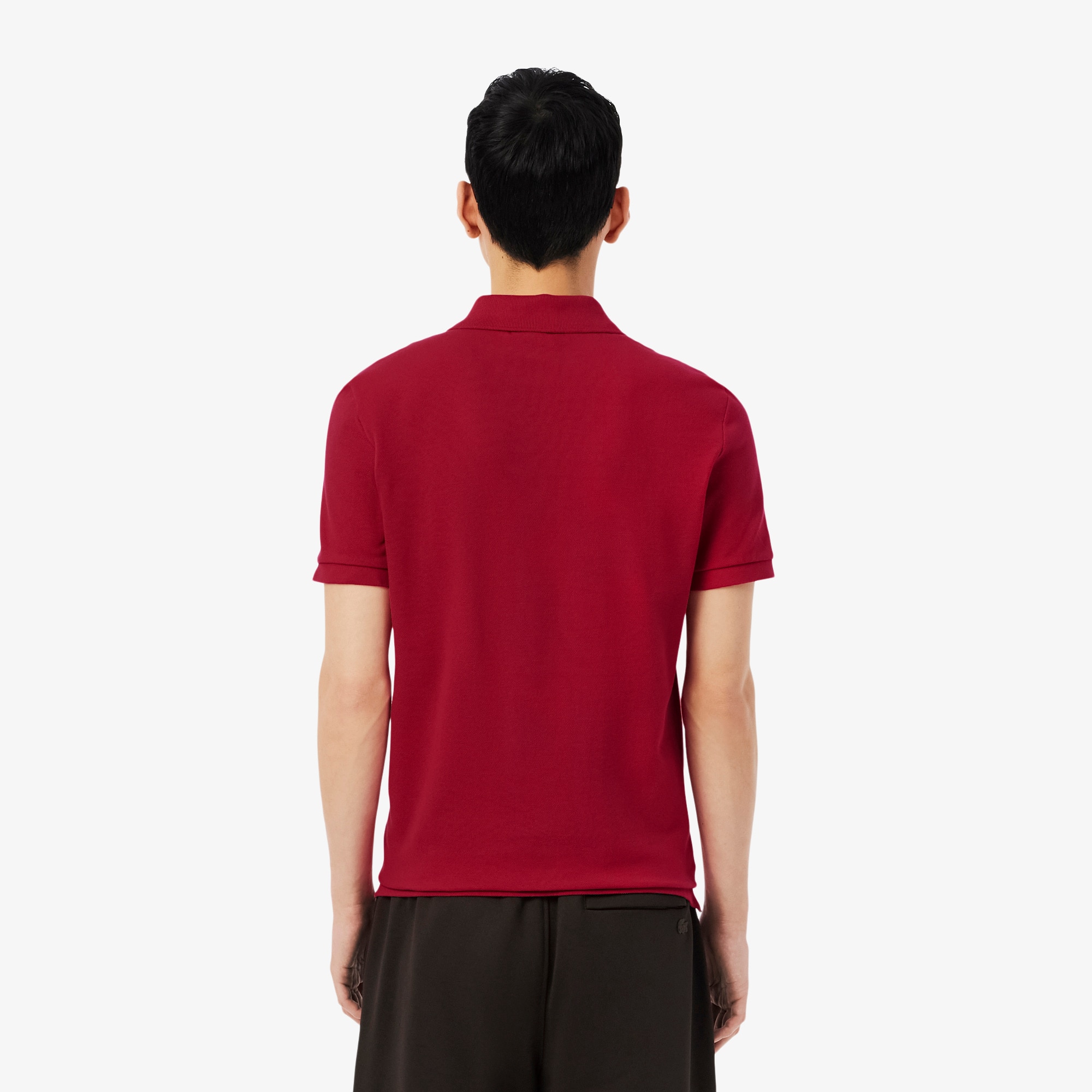 Thumbnail - Lacoste Slim Fit-Polohemd L.12.12 aus Piqué - Rosa Size M