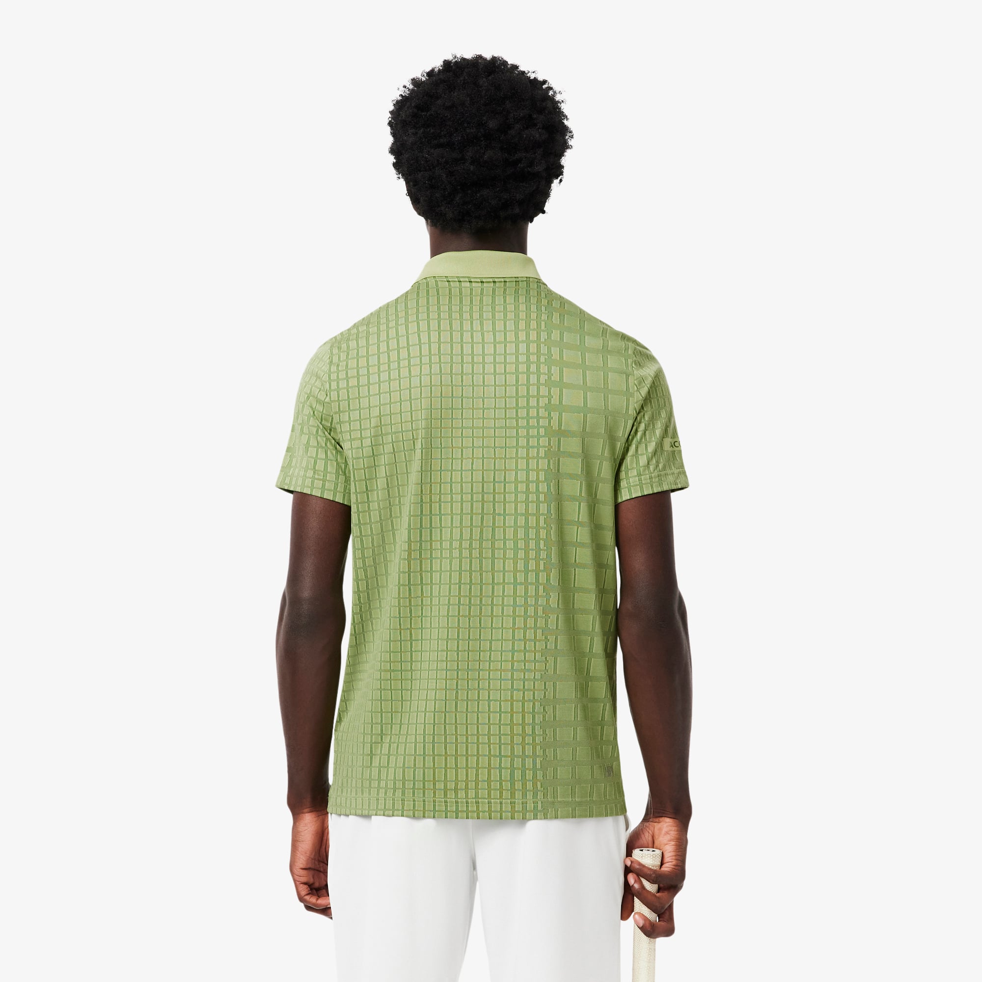 Thumbnail - Lacoste Polohemd Lacoste Tennis x Daniil Medvedev - Grün Size 3XL