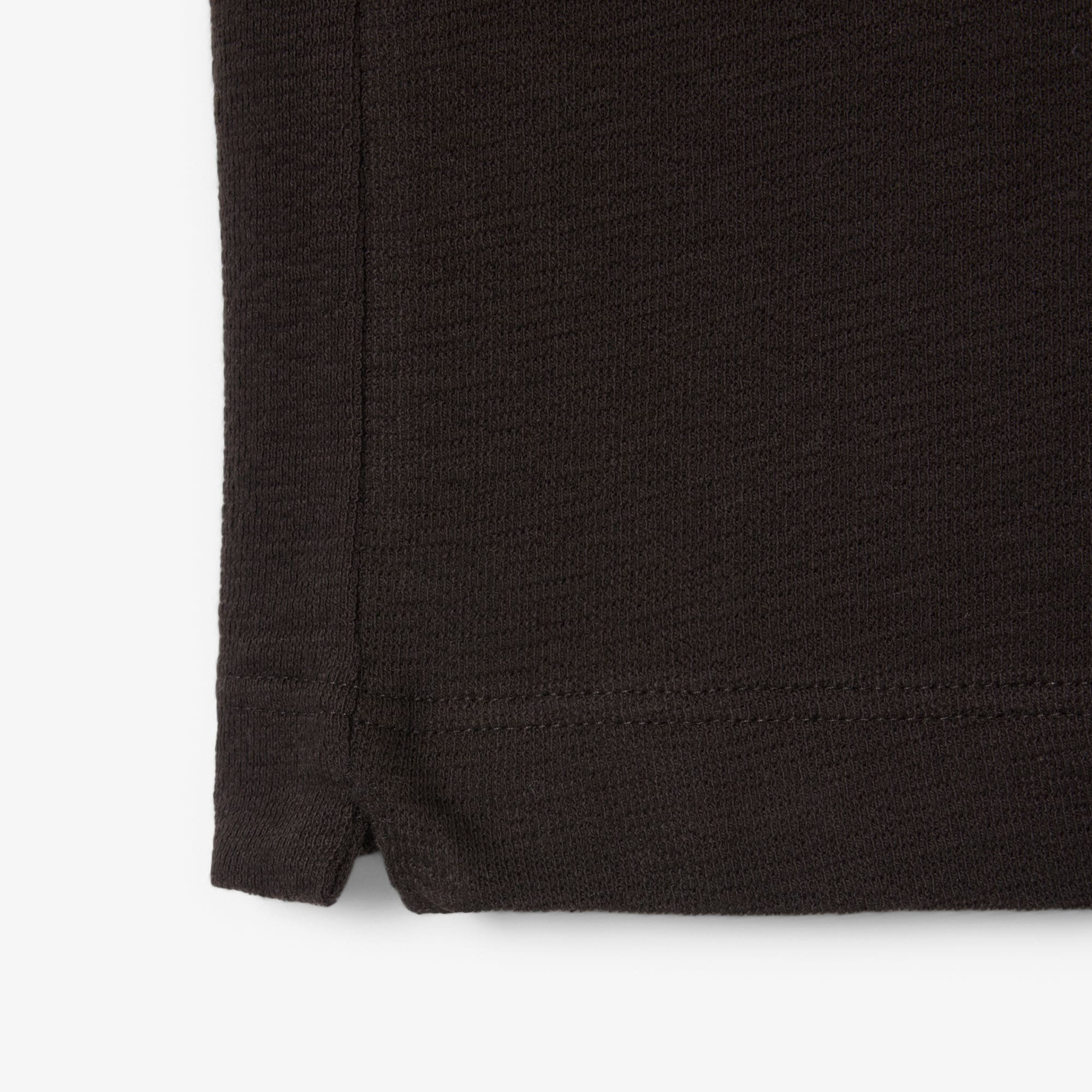 Thumbnail - Lacoste Strukturiertes Classic Fit-Polohemd - Braun Size L