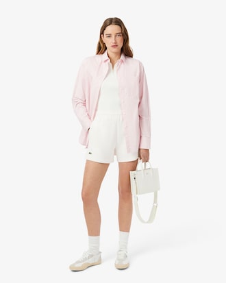 Shorts aus doppelseitigem Piqué