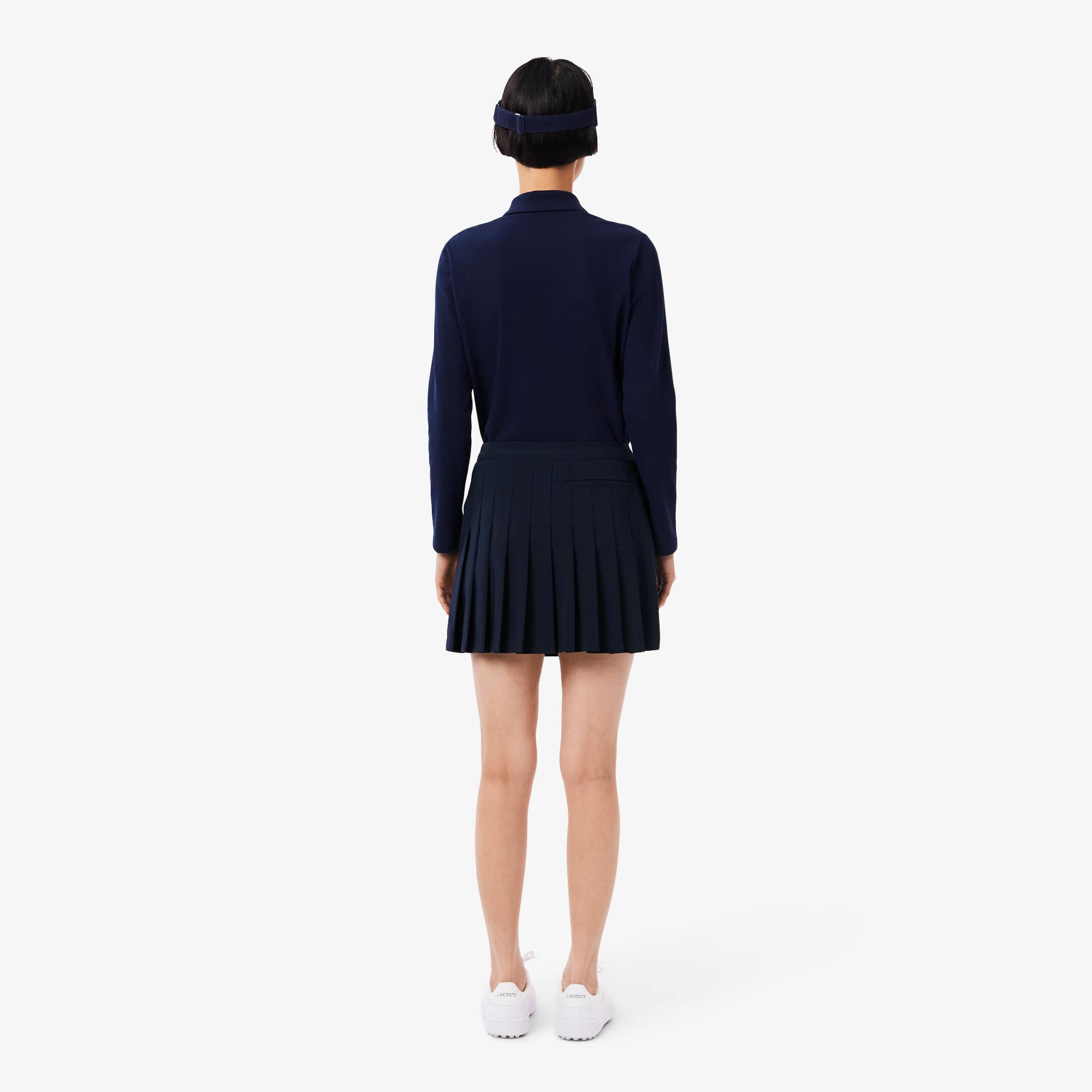 Thumbnail - Lacoste Golfrock mit Futter und Ultra Dry-Technologie - Navy Blau Size 34