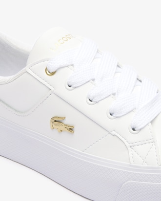 Damen-Sneakers Ziane Platform aus Leder