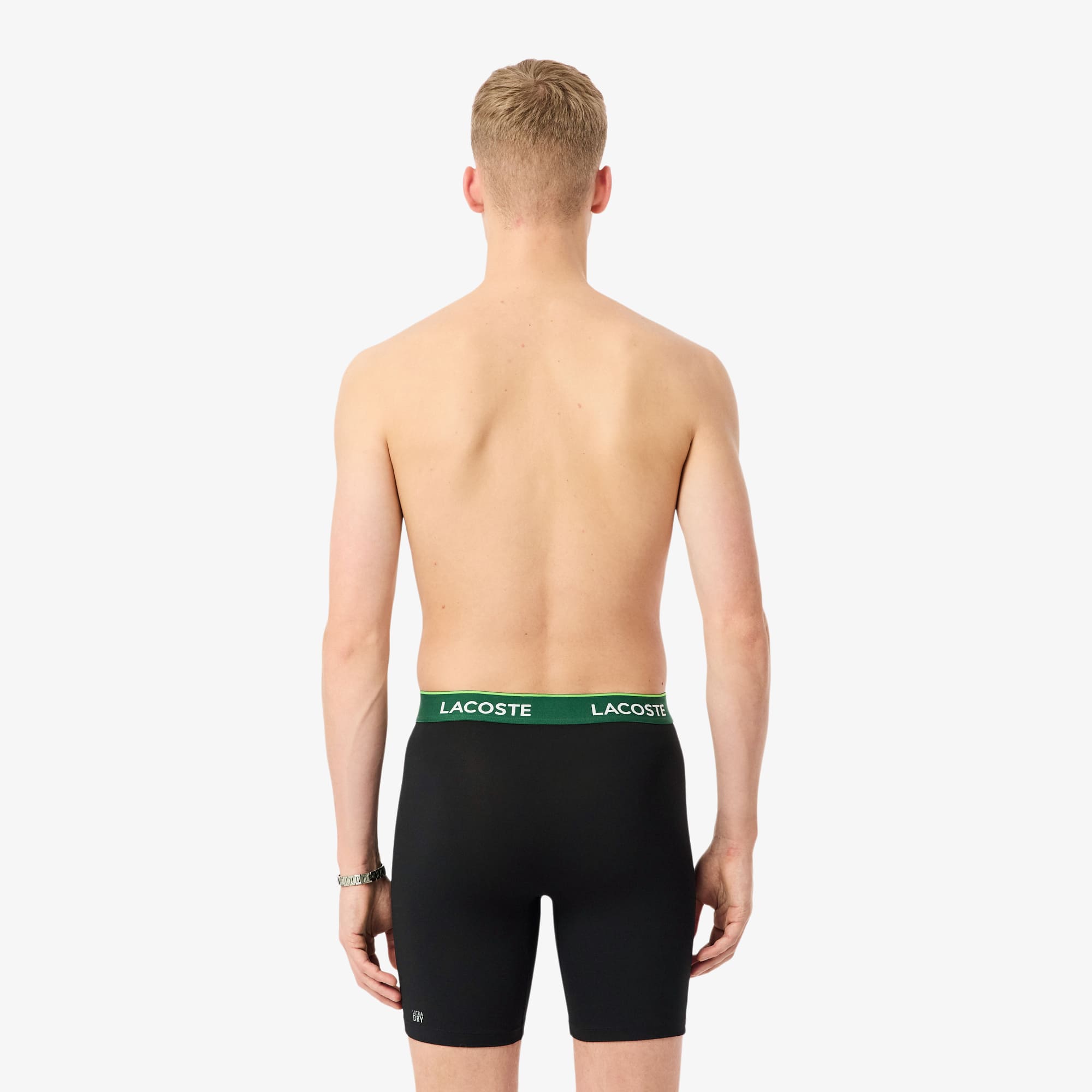 Thumbnail - Lacoste 3er-Pack Boxershorts aus technischem Gewebe - Schwarz Size 6 - XL
