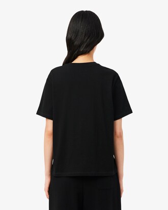 Loungewear-T-Shirt aus Baumwolljersey