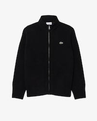 Pullover aus Tuchwolle mit Rei&szlig;verschluss