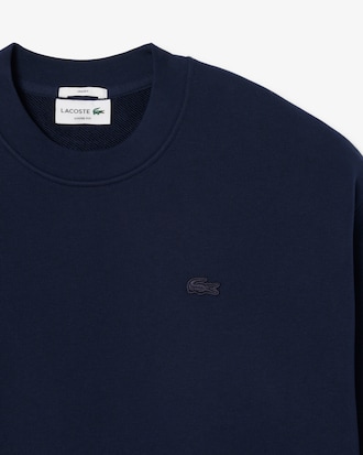 Loose Fit-Sweatshirt aus schwerem Fleece