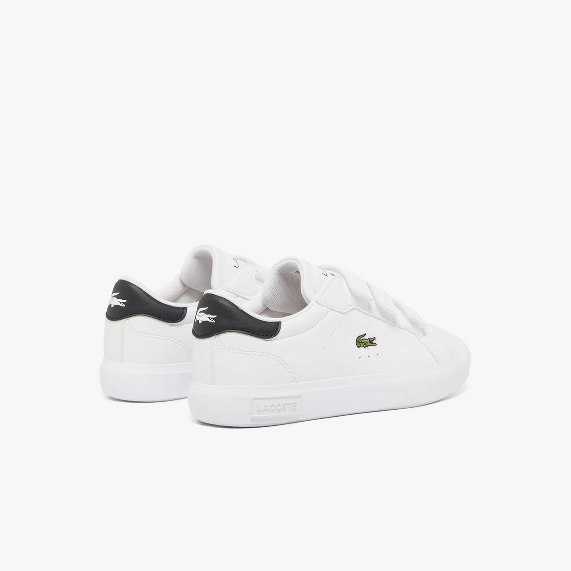 Thumbnail - Lacoste Kinder-Sneakers Powercourt - WHITE/BLACK Size 28