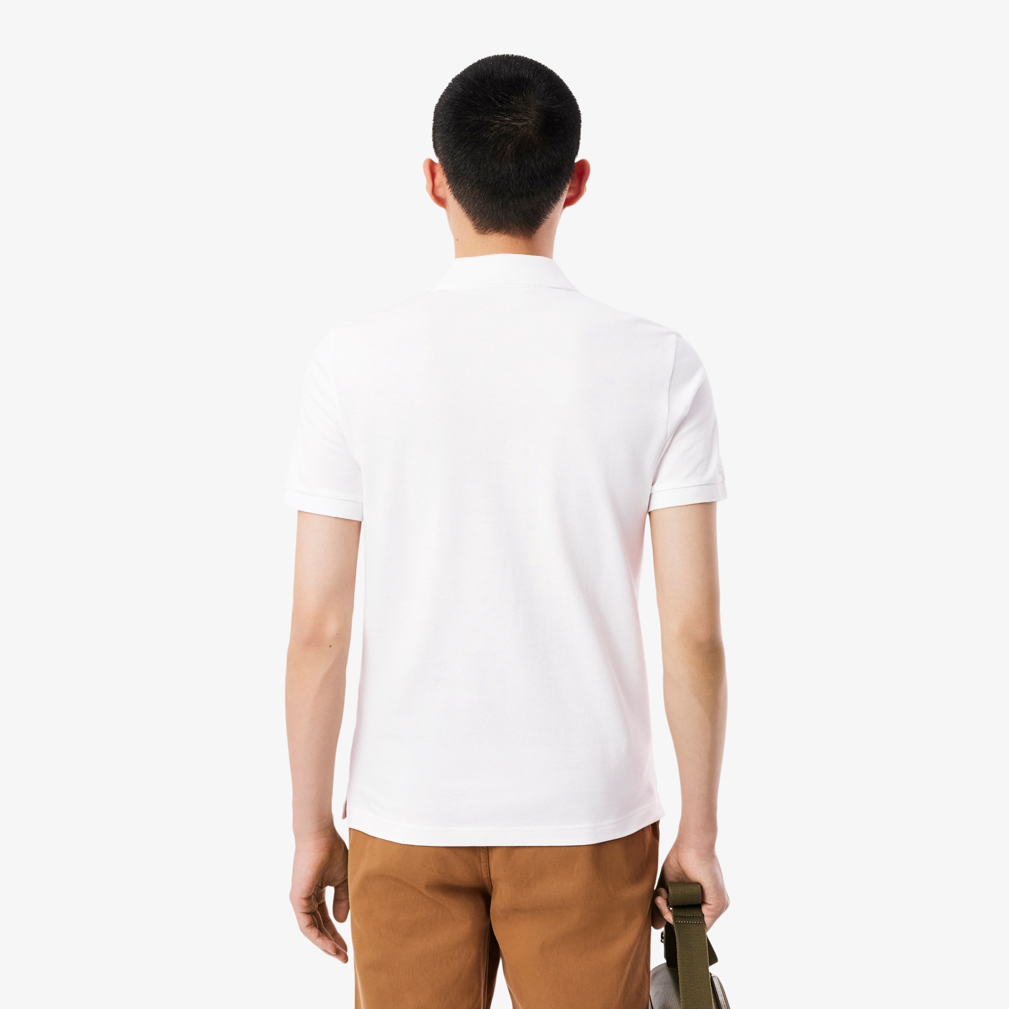 Thumbnail - Lacoste Slim Fit-Polohemd L.12.12 aus Piqué - Weiß Size 3XL