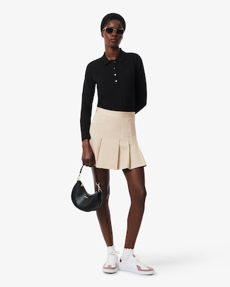 Slim Fit-Polohemd L.12.D aus dehnbarem Mini Piqu&eacute;