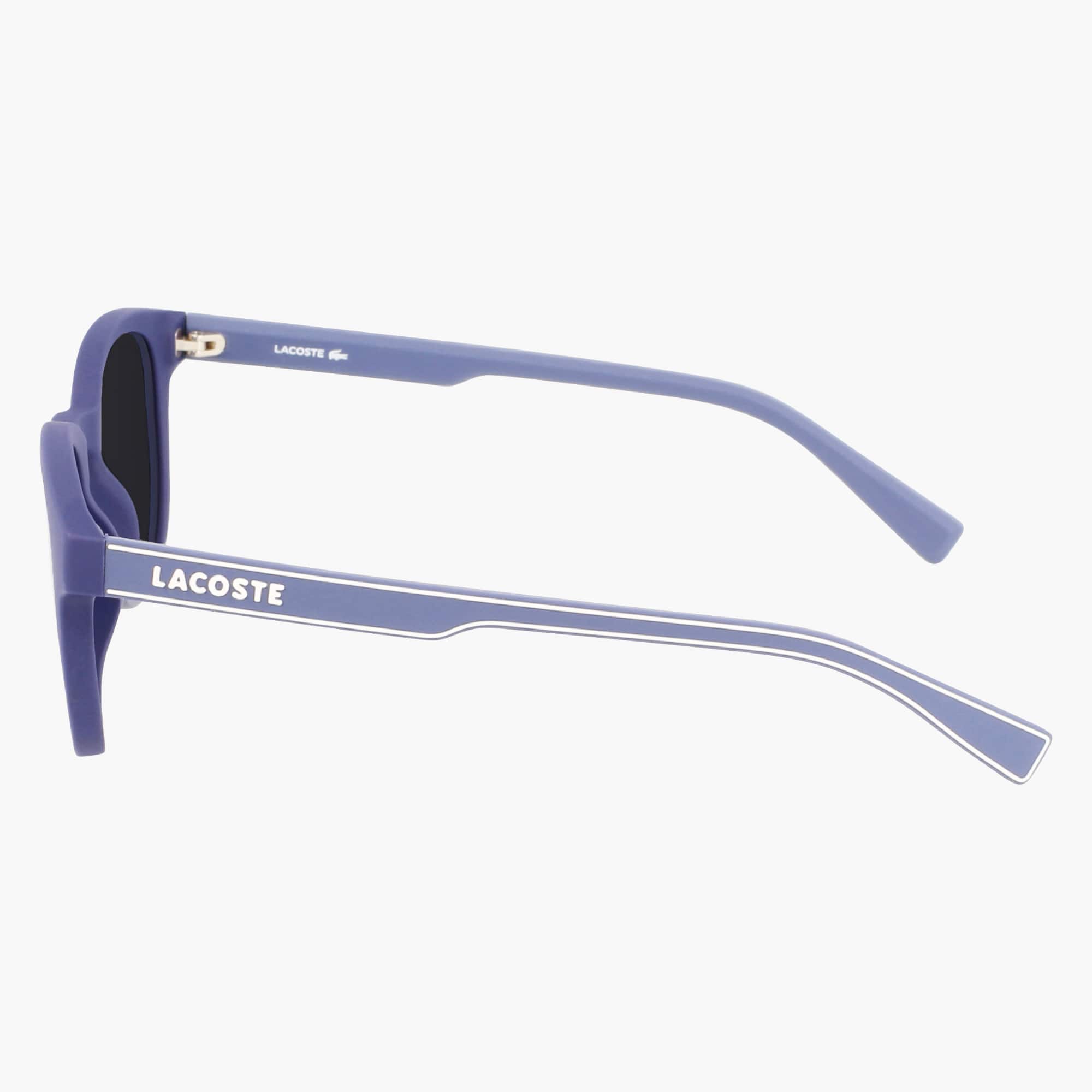 Thumbnail - Lacoste Runde Sonnenbrille Active Line - BLUE MATTE Size One Size