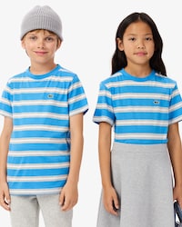 T-Shirt aus gestreifter Baumwolle