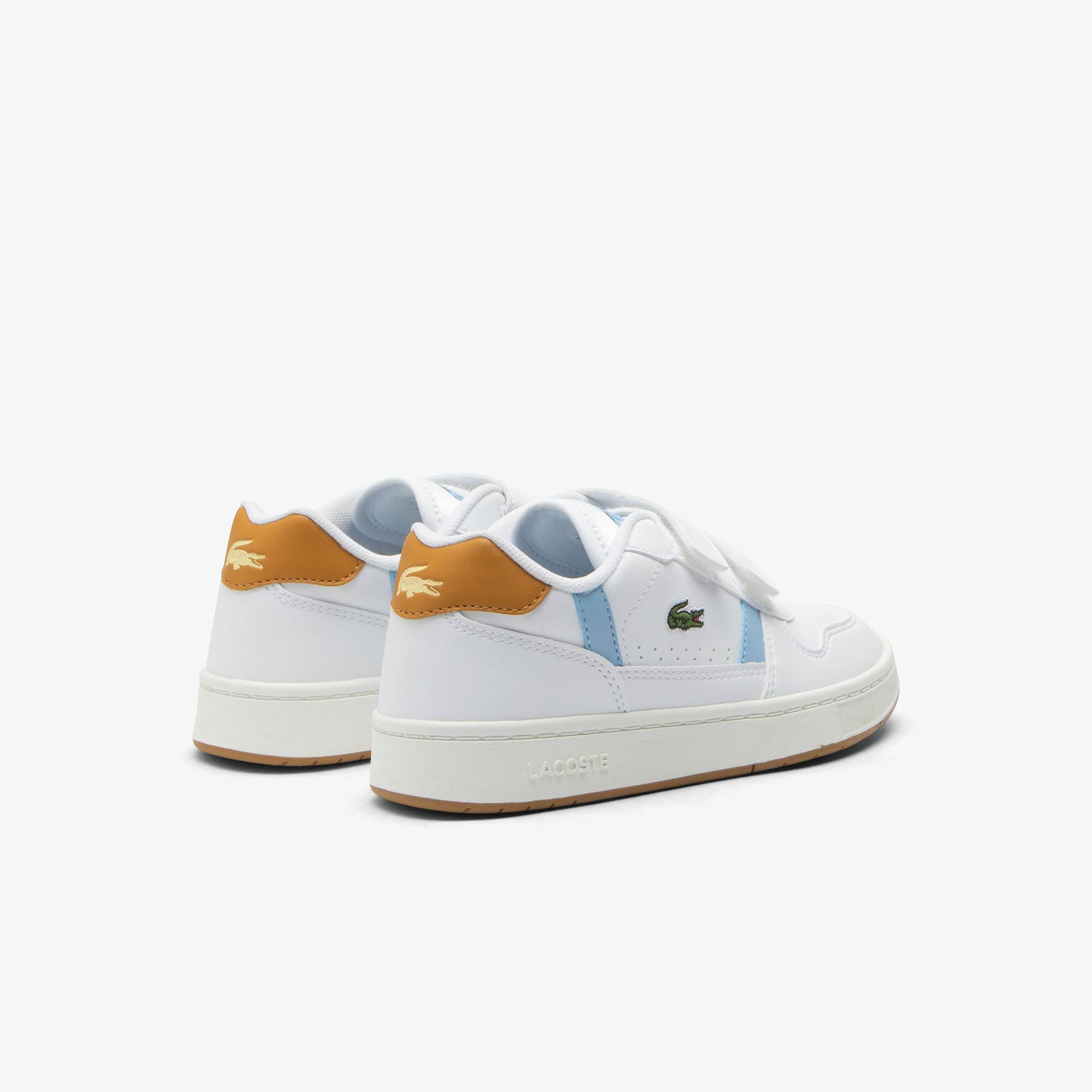 Thumbnail - Lacoste Kinder-Sneakers T-Clip Set - WHITE/LIGHT BLUE Size 33