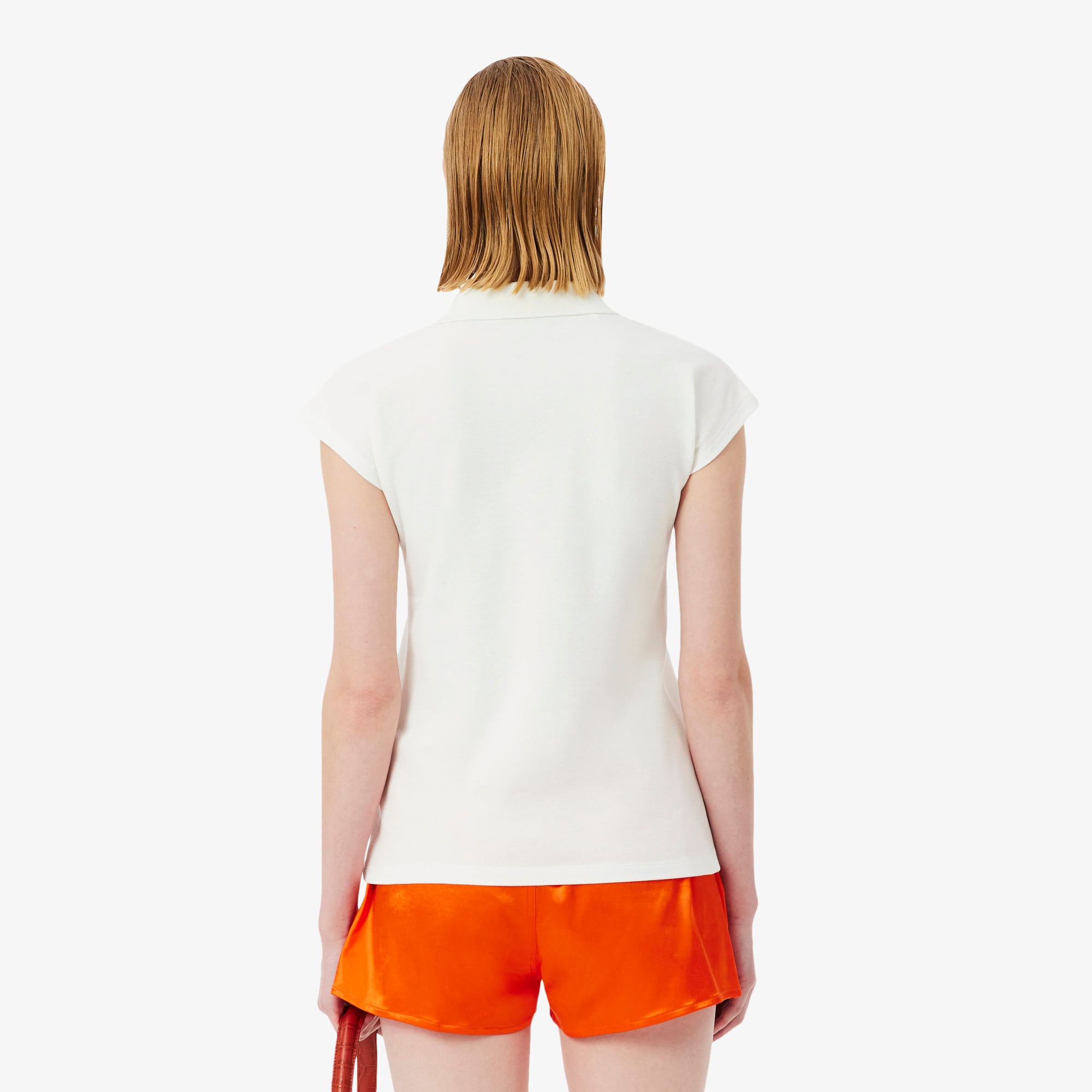 Thumbnail - Lacoste Regular Fit-Polohemd Runway aus Petit Piqué mit Streifen - Weiß Size S