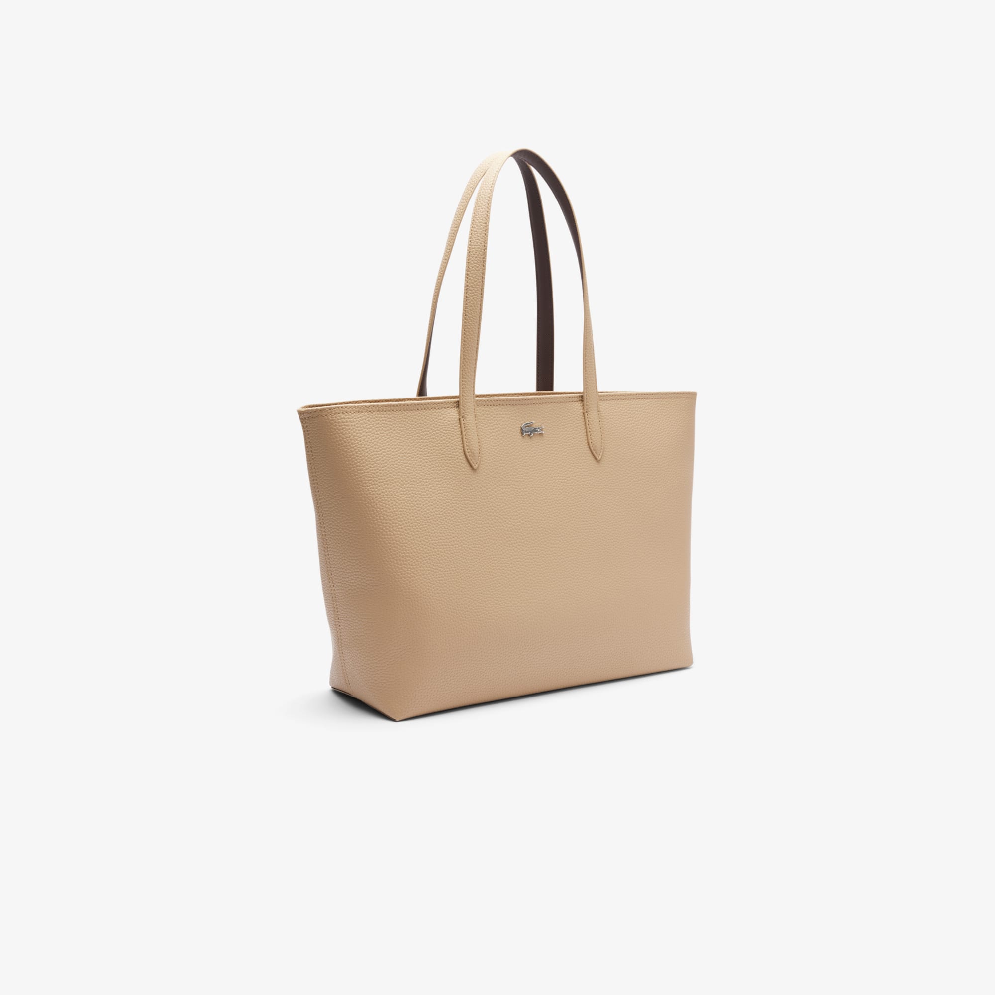 Thumbnail - Lacoste Tote Bag Anna mit Reißverschluss - VIENNOIS PUCE Size One Size