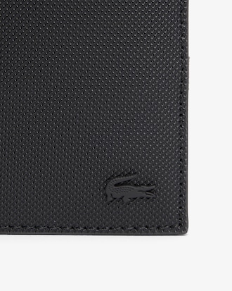Kleine Herren-Brieftasche aus Piqu&eacute;