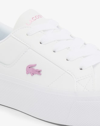 Damen-Sneakers Ziane Platform aus Leder