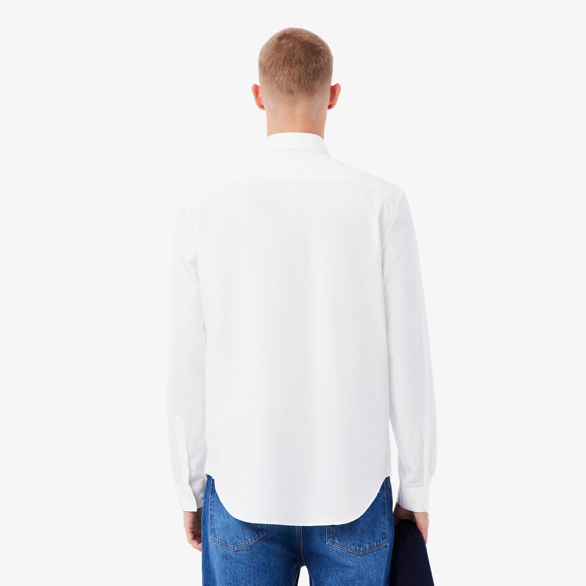 Thumbnail - Lacoste Regular Fit-Hemd aus Baumwolle - Weiß Size 46