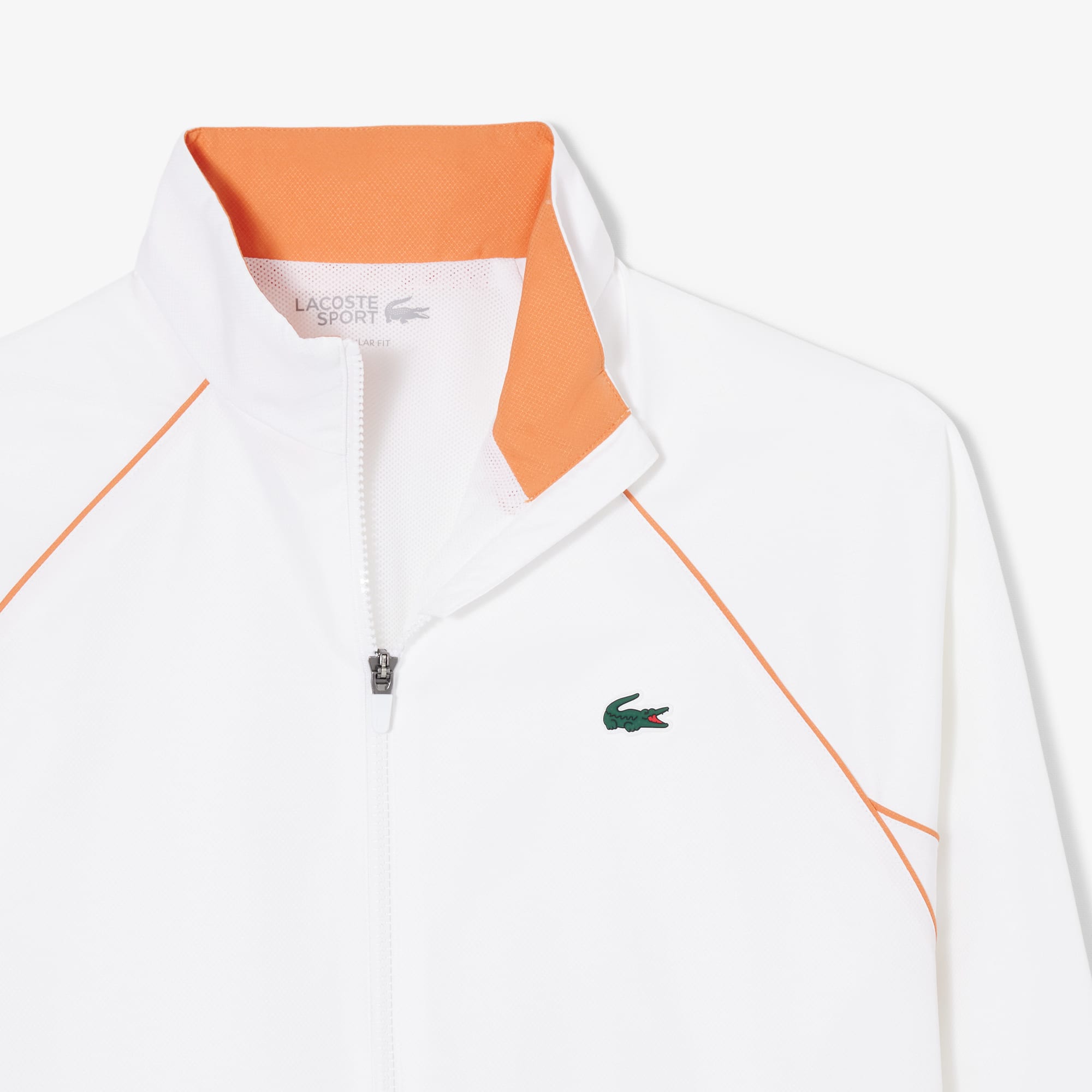 Thumbnail - Lacoste Sport-Trainingsanzug mit Einfassung - Weiß Size 3XL