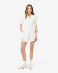 Shorts aus doppelseitigem Piqué