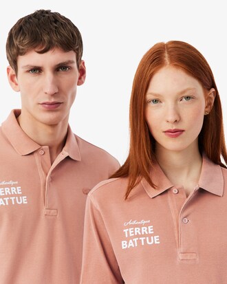 Polohemd Roland-Garros Edition in Sandfarben