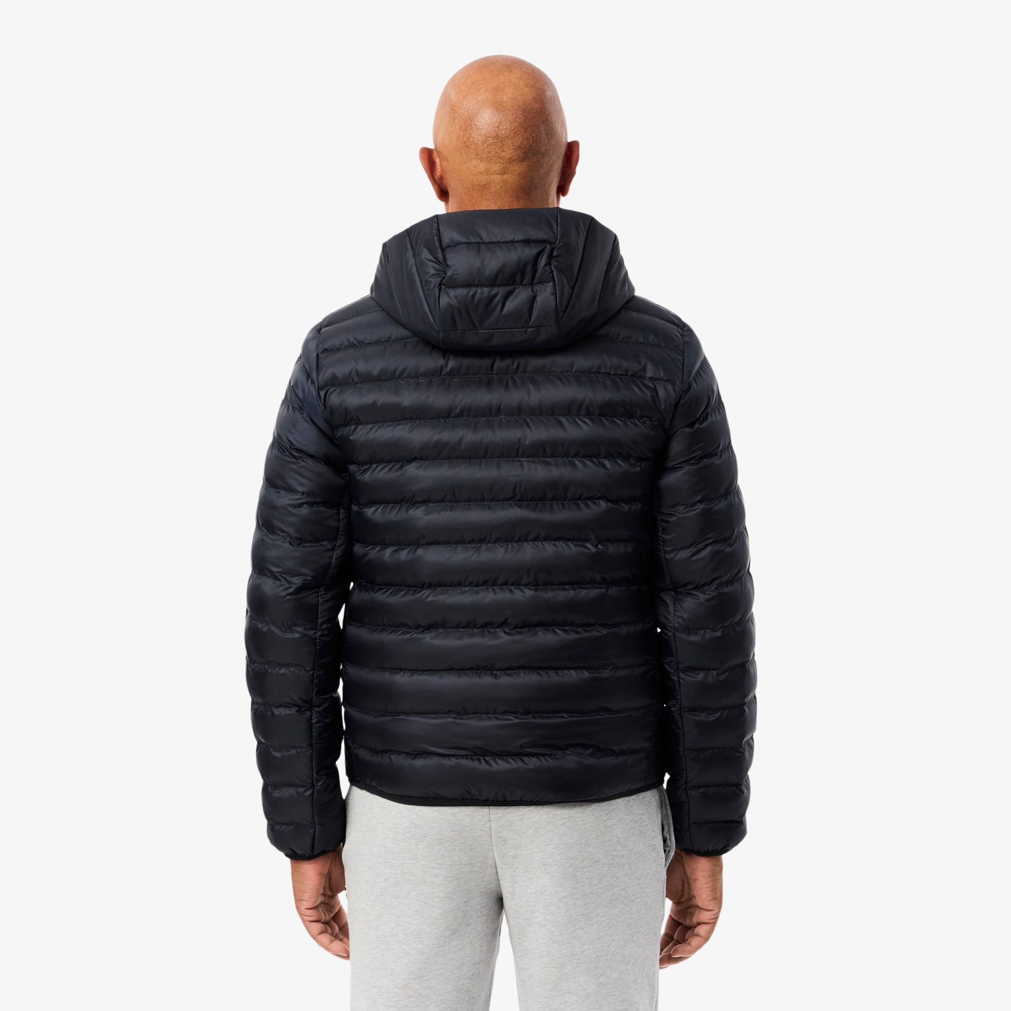 Thumbnail - Lacoste Wasserabweisende, gesteppte Puffer-Jacke - Navy Blau Size 52 - M-L