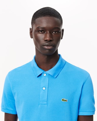 Slim Fit-Polohemd L.12.12 aus Piqué