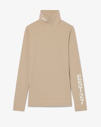 Lacoste x Wang Yibo Stretch-T-Shirt mit hohem Kragen