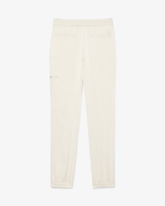 Fließende Hose mit Reißverschlusstaschen