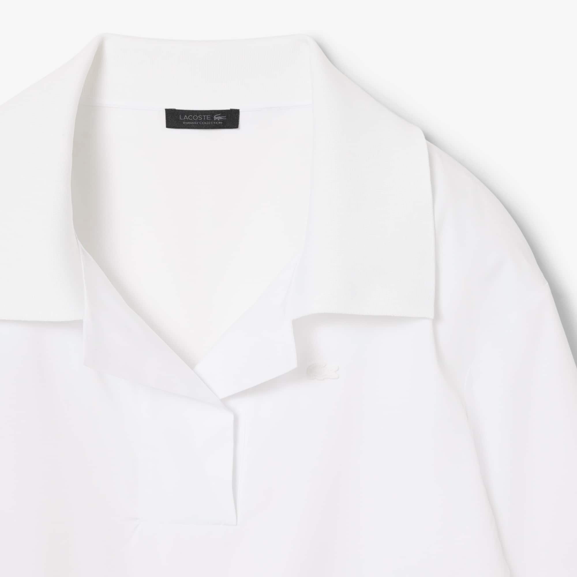 Thumbnail - Lacoste Spielanzug Runway aus Popeline mit Polokragen - Weiß Size S