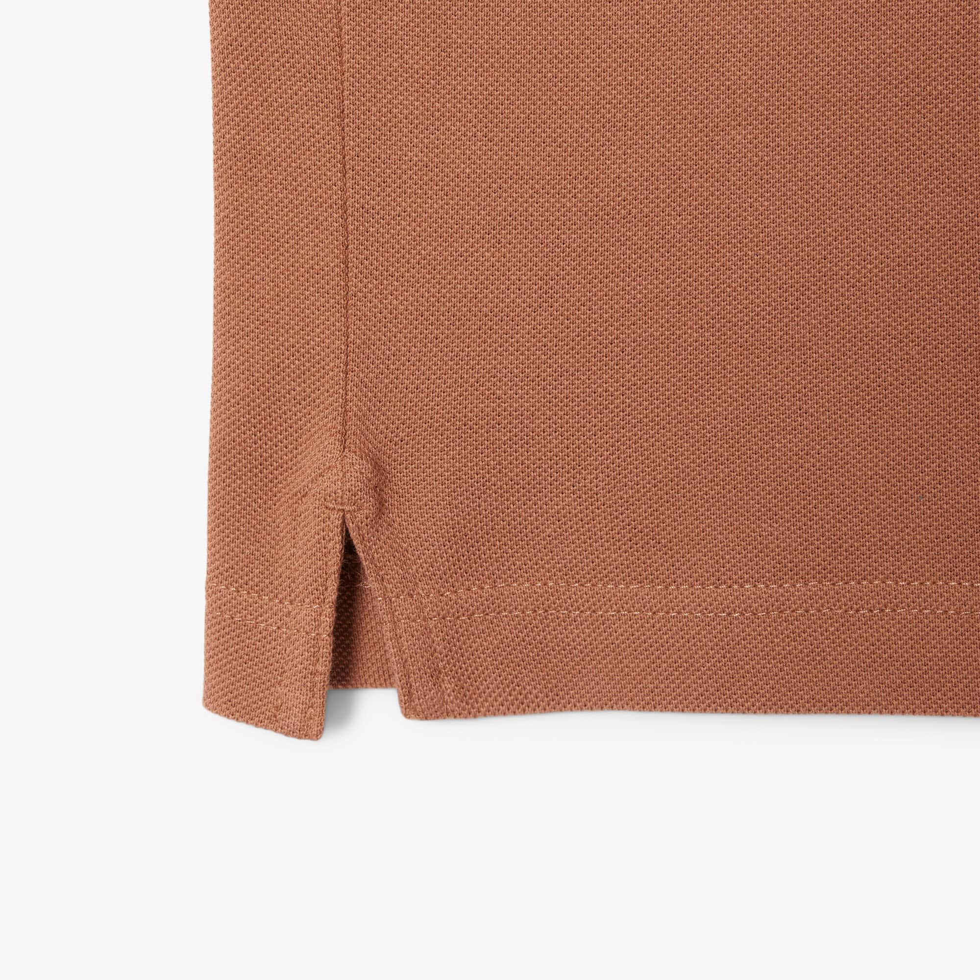 Thumbnail - Lacoste Slim Fit-Polohemd L.12.12 aus Piqué - Hellbraun Size 5XL