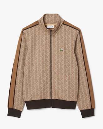 Track-Jacke Paris aus Jacquard mit Reißverschluss