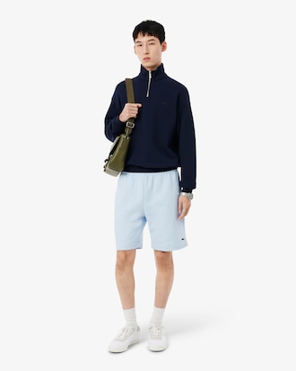 Regular Fit-Shorts aus Fleece