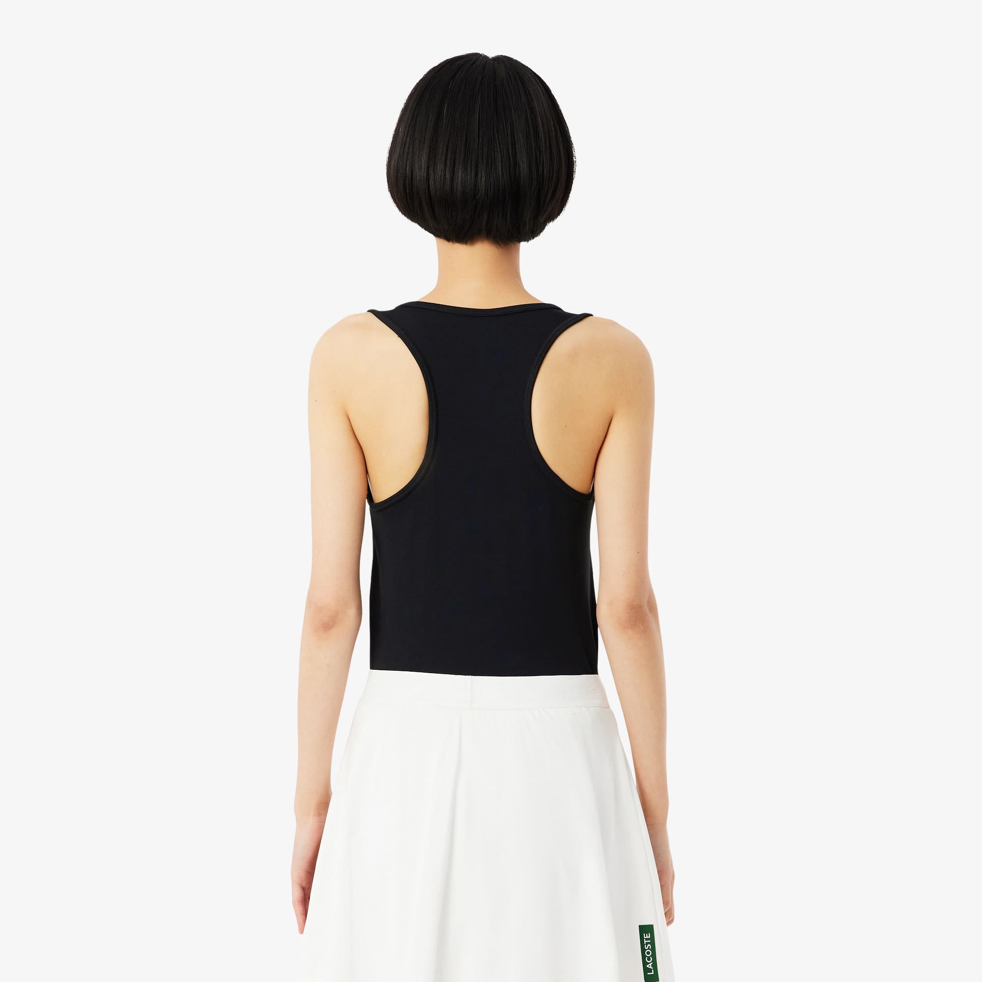 Thumbnail - Lacoste Sportliches Slim Fit-Tanktop - Schwarz Size 34