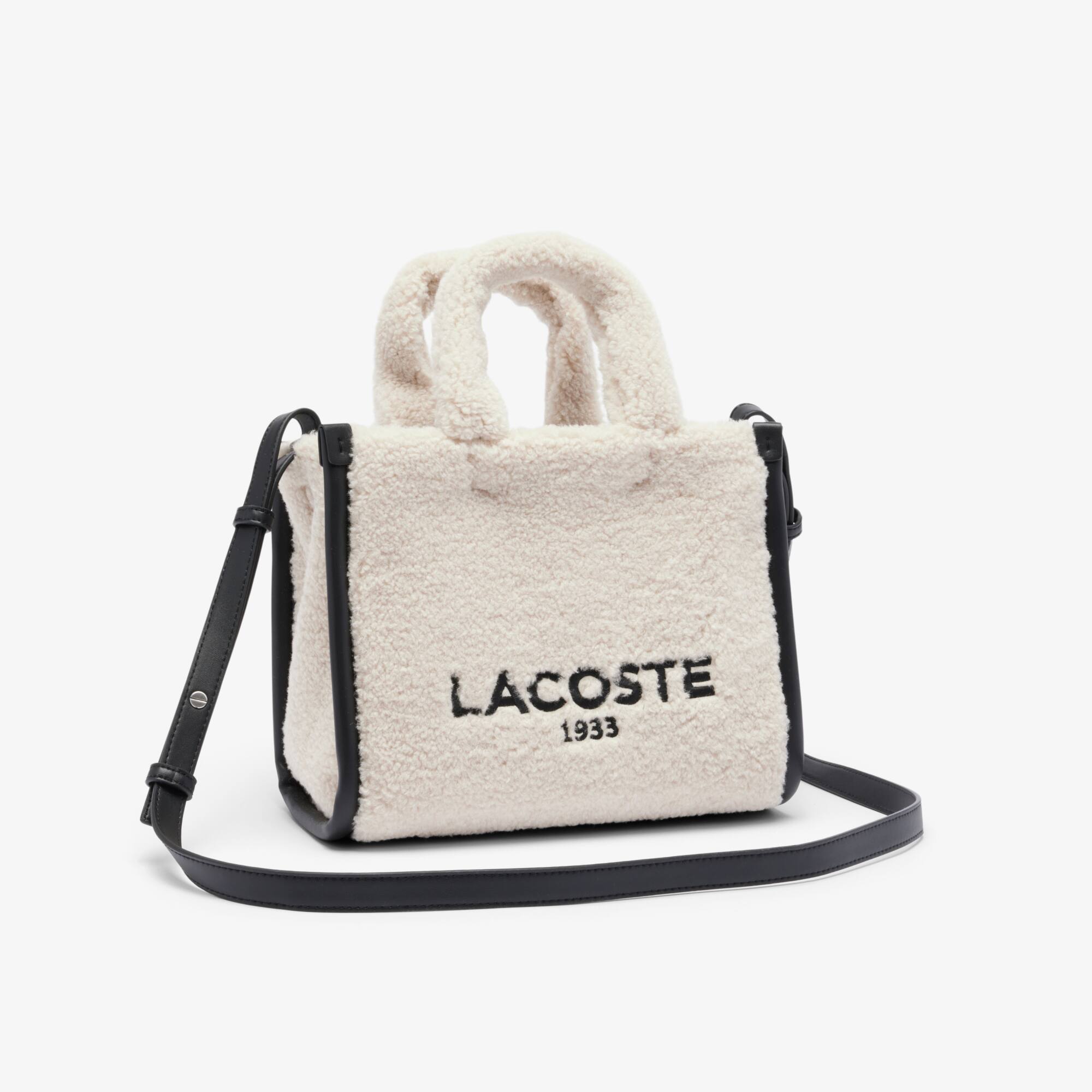 Thumbnail - Lacoste Kleine Tote Heritage - NATURAL NOIR Size One Size