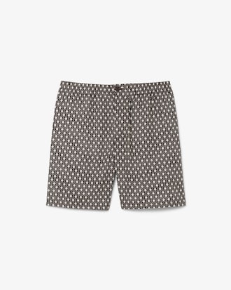Relaxed Fit Shorts aus Baumwollmischgewebe mit Print