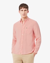 Regular Fit-Leinenhemd