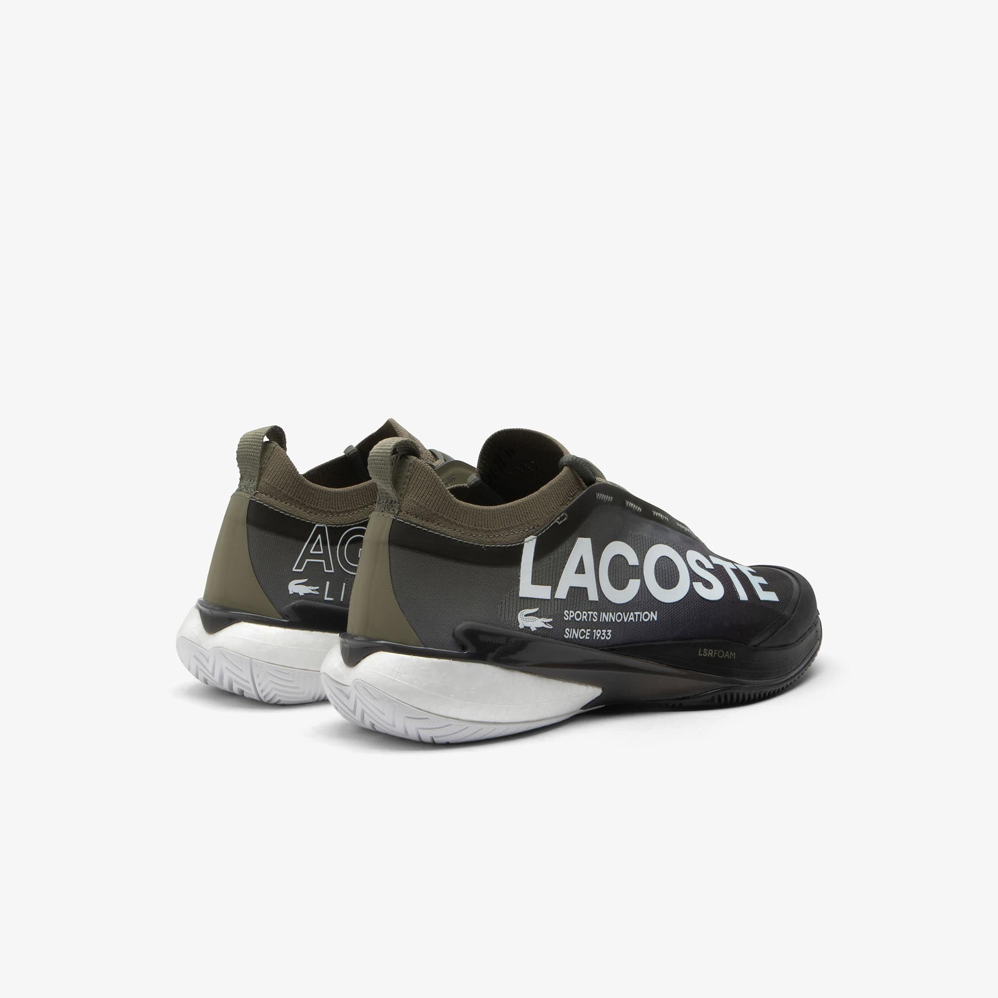 Thumbnail - Lacoste Herren-Tennisschuhe AG-LT25 Lite - KHK/BLK Size 46