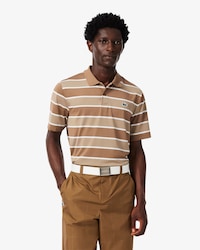 Gestreiftes Golf-Polohemd aus Stretchmaterial mit Ultra-Dry-Technologie