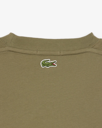 T-Shirt aus Baumwolle mit Signatur-Print