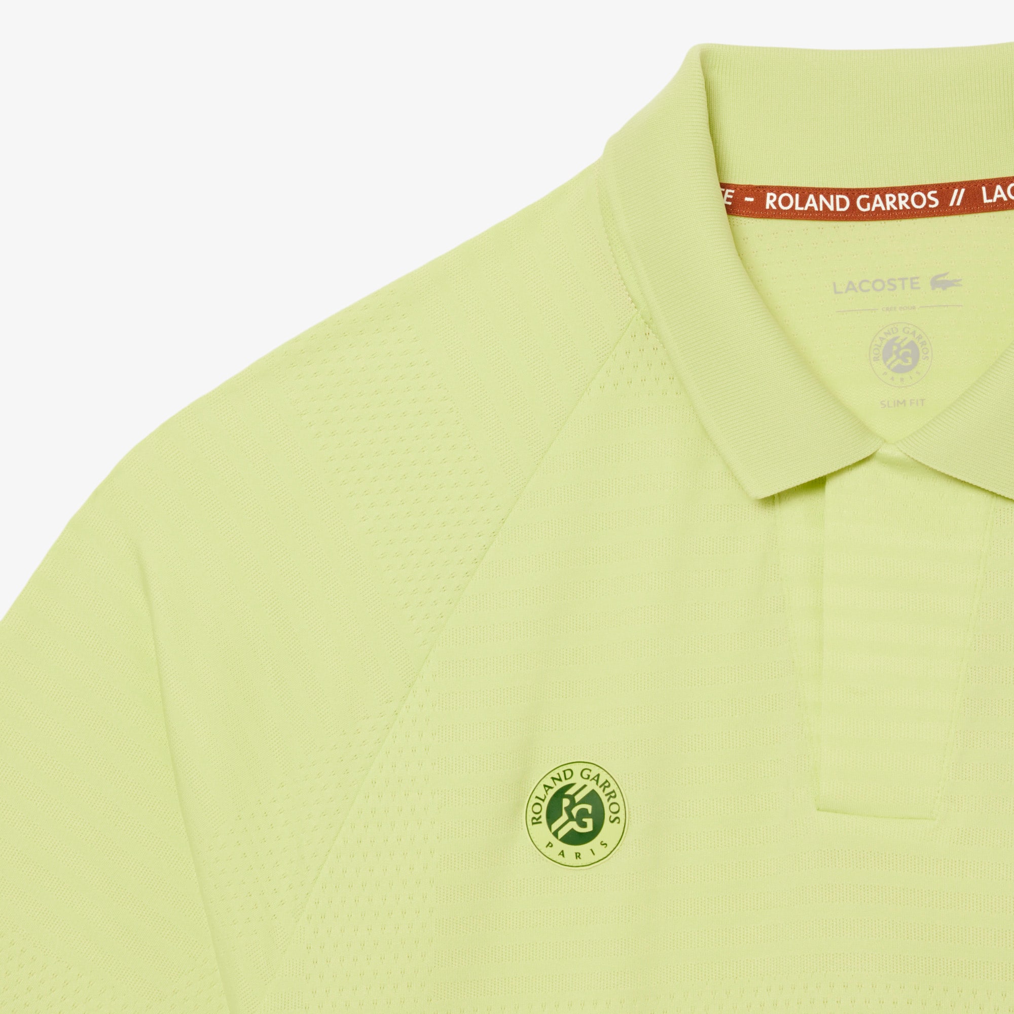 Thumbnail - Lacoste Tennis-Polohemd Roland-Garros Edition - Grün Size 6 - XL